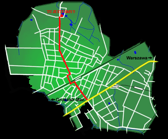 Szczegowa mapa Milanwka